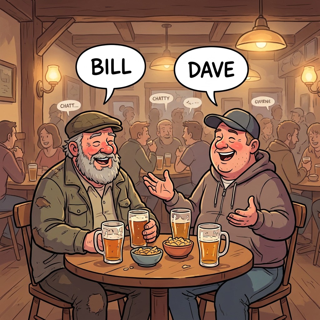 Bill & Dave's Daily Pub Jokes