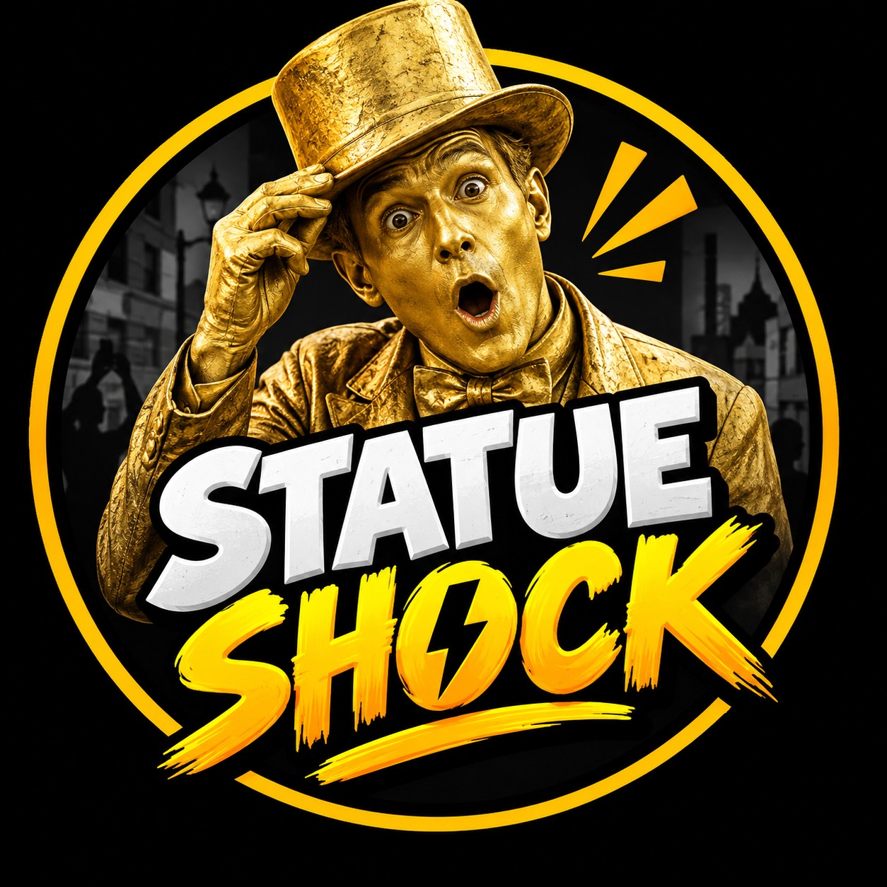 The Statue Copies Her Every Move! 😂 She thought she could test the ...