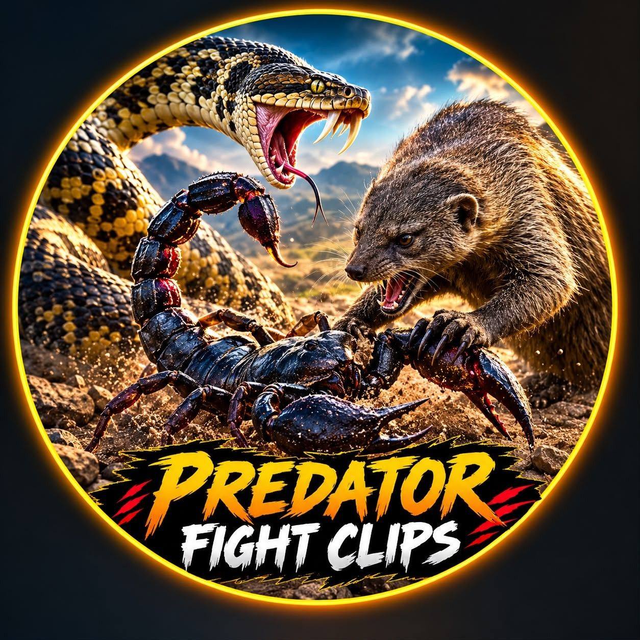 Yellow Snake vs Black Scorpion ⚡ #SnakeVsScorpion #Wildlife # ...