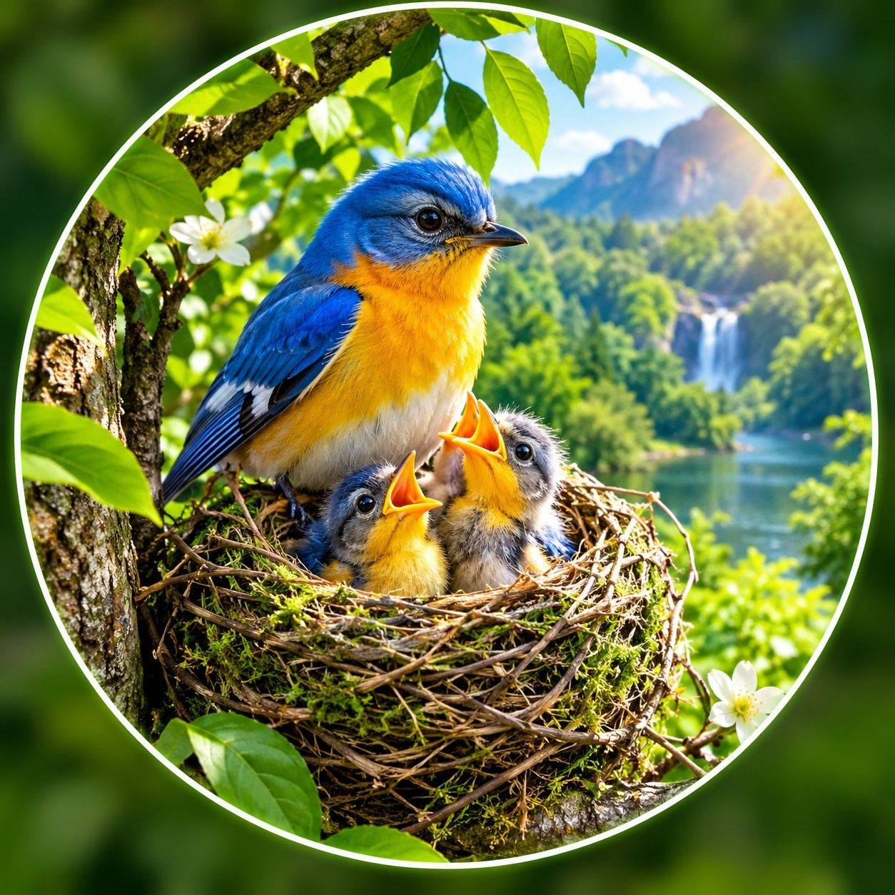Sam's giving Ade a crash course in bird romance 🐦 In West Wales at the ...