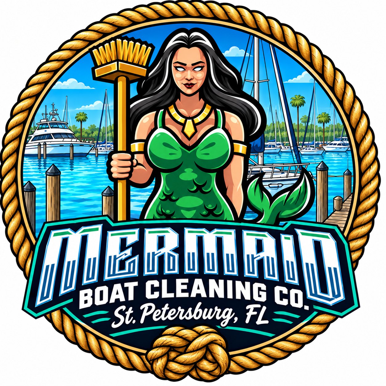 Mermaid Boat Cleaning Co. | Saint Petersburg FL
