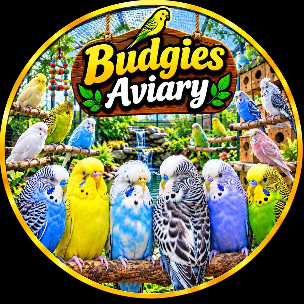 Aviary Me Hanging Matka Nesting Aur Budgies Ki Flying Masti 🏺🦜 | Grass ...
