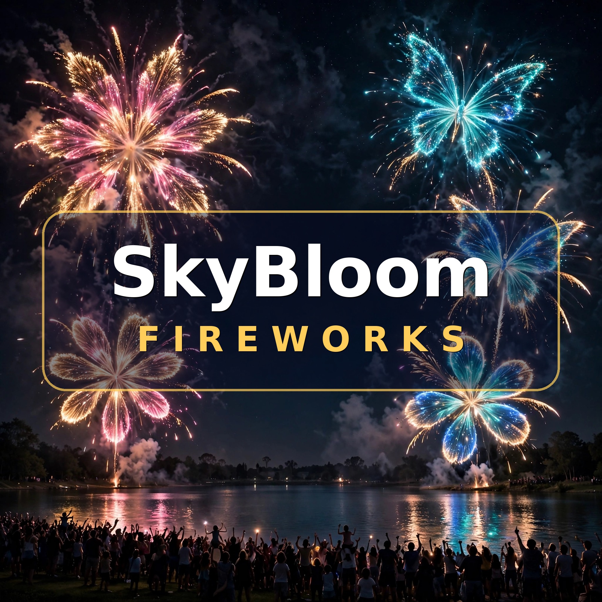 Giant Red Rose SkyBloom Fireworks! 🌹 A rose blooming above the whole ...