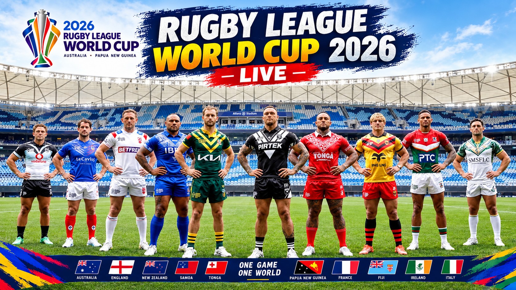 Rugby League World Cup 2026 Live | Facebook