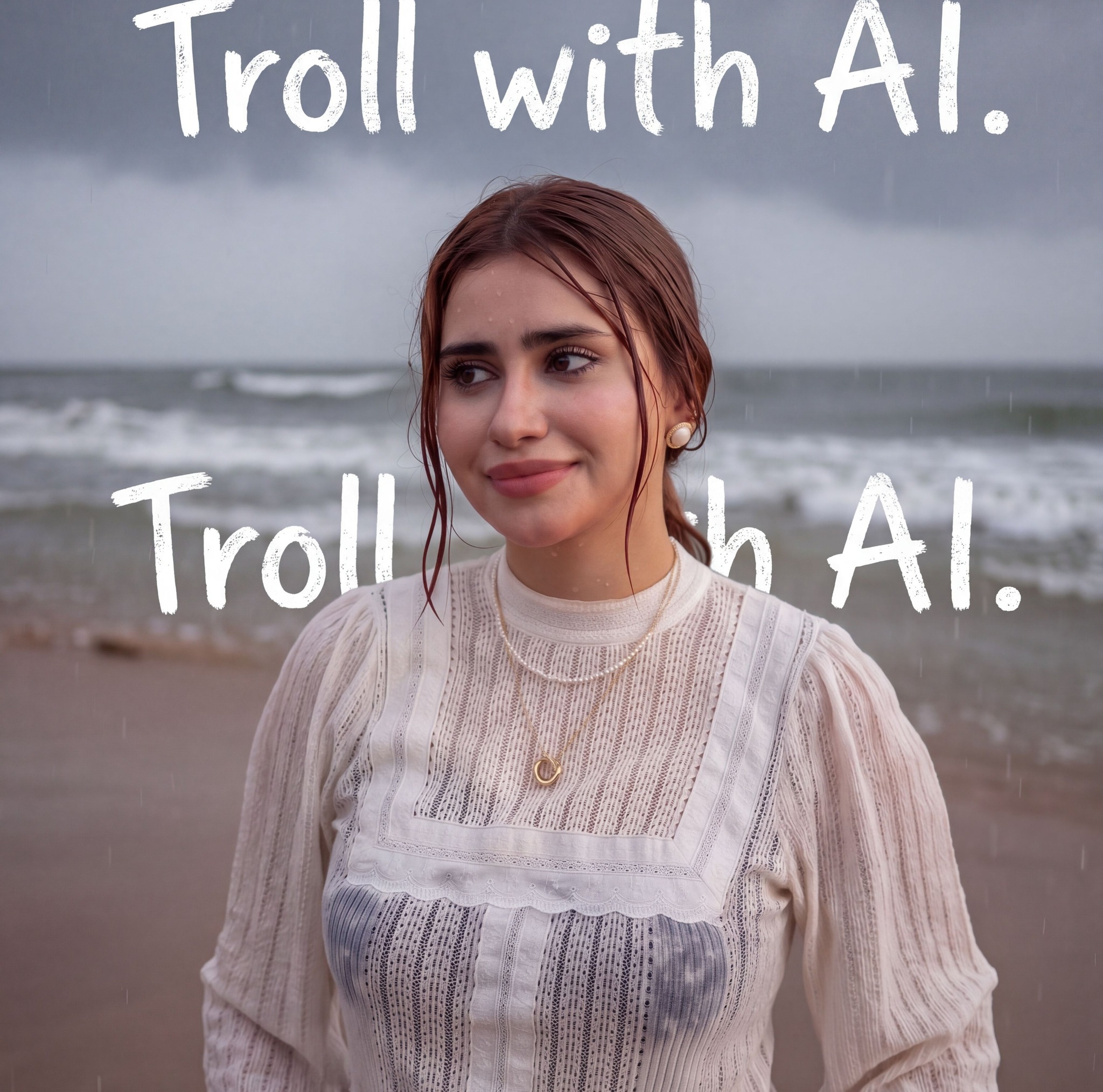 Jannat Mirza Ai Generated Movie scene Not harming | Troll with AI