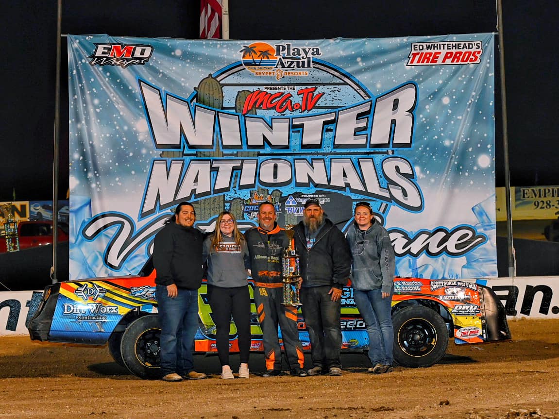 IMCA Racing - Joe Peterson is you night 2 hobby stock feature winner at ...