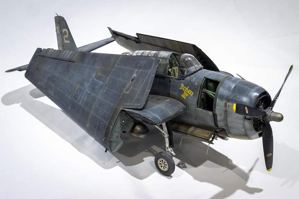Trumpeter 1/32 TBM-3 Avenger model kit review