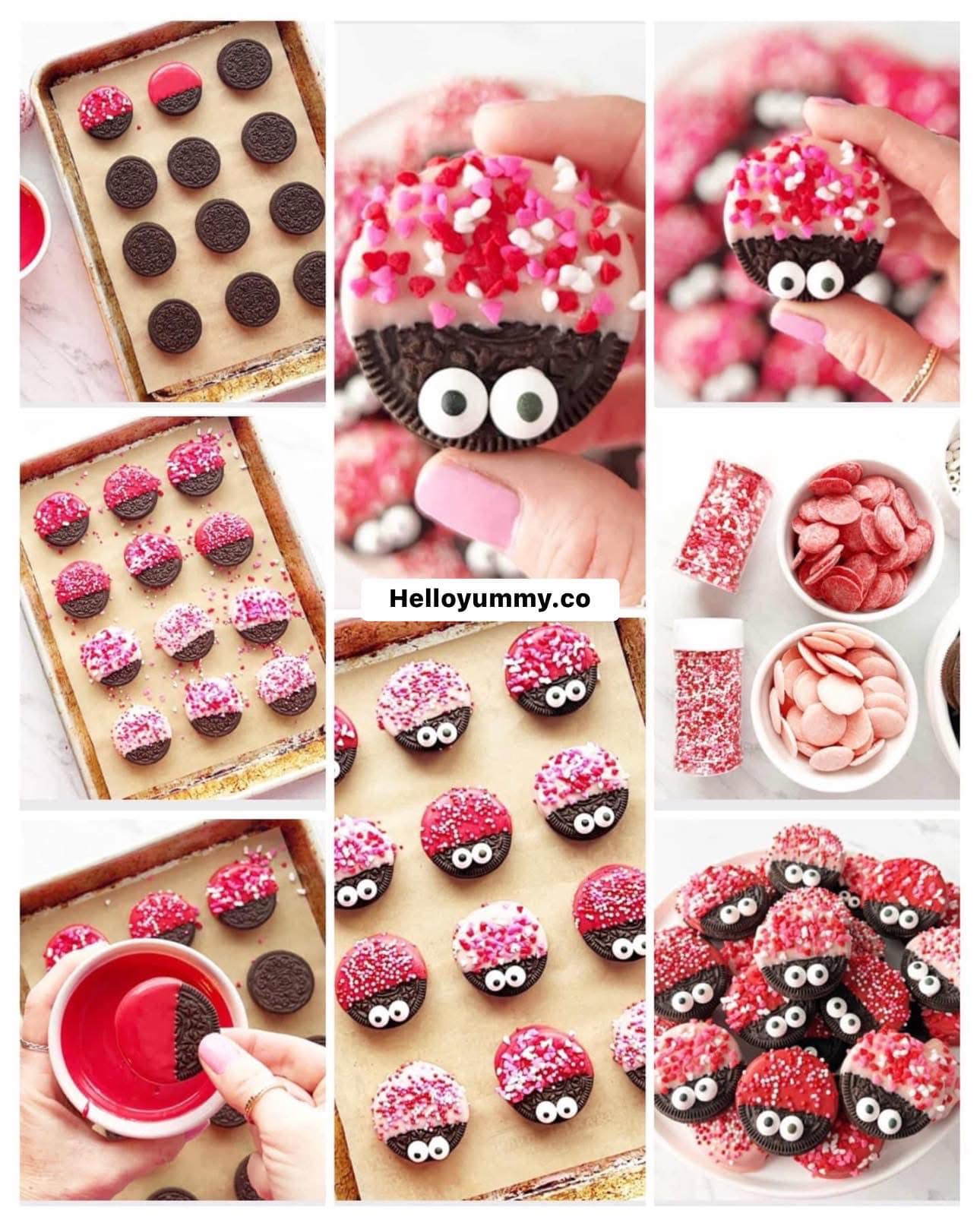 Hello, Yummy - Cutest Ladybug Oreos 🐞 ️ adorable! Details: https ...
