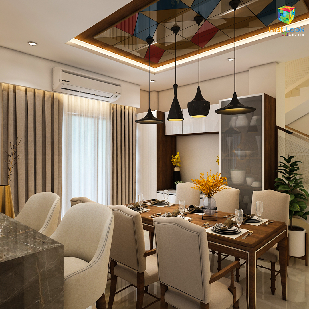 Modular Kitchen Render of the... - First Look 3D Studio