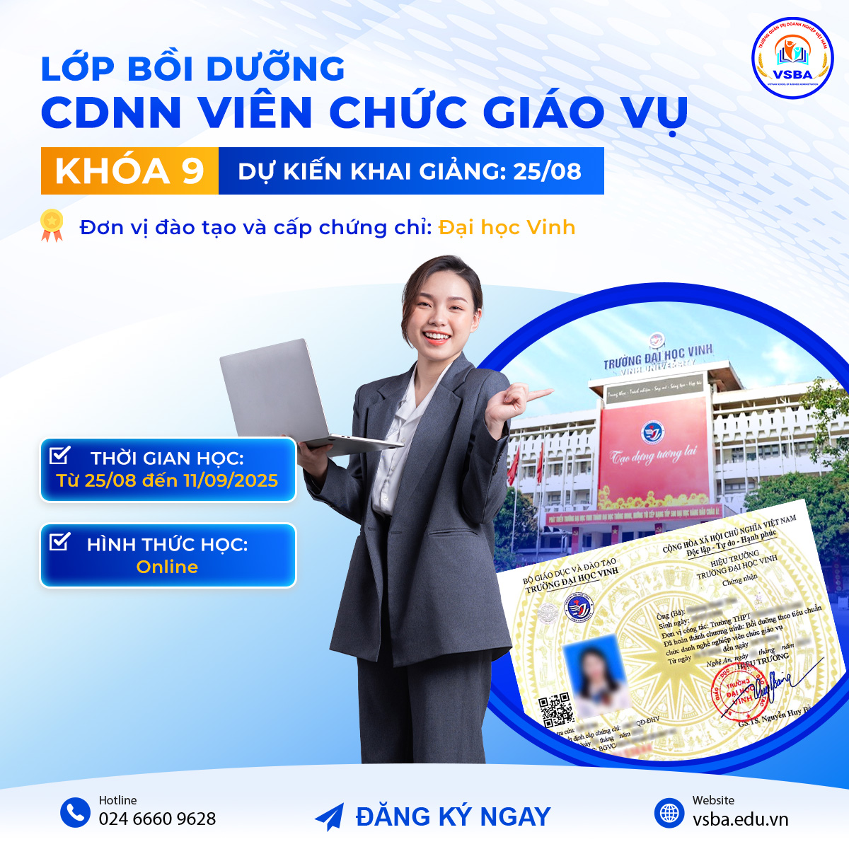🔥 LỚP BỒI DƯỠNG... - Trường Quản trị Doanh nghiệp Việt Nam | Facebook