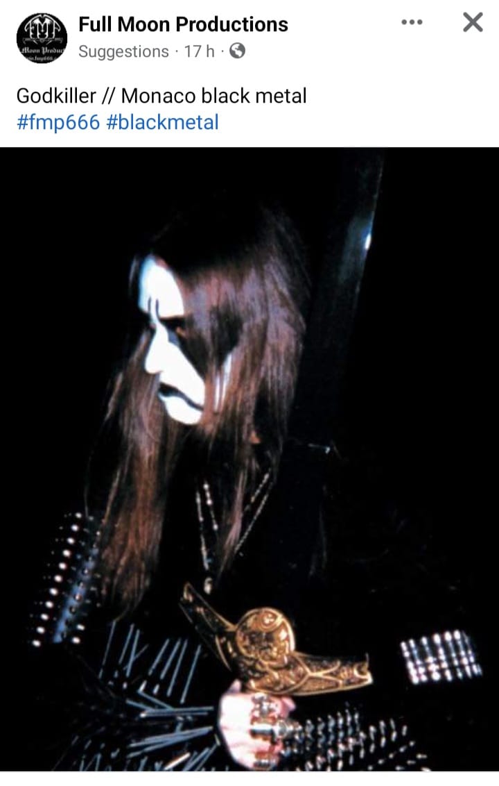 Godkiller black metal band from Monaco