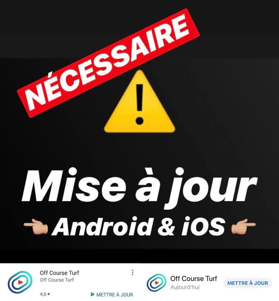 Off Course Turf - ⚠️ MISE À JOUR 🔛🔝 Téléchargements ⤵️ 🤖... | Facebook