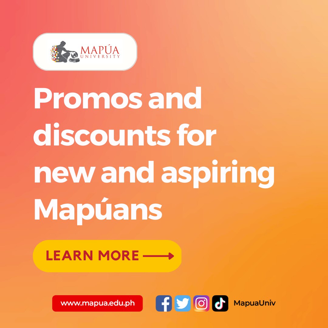 Aspiring to be a Mapúan? Here are... - Mapúa University | Facebook