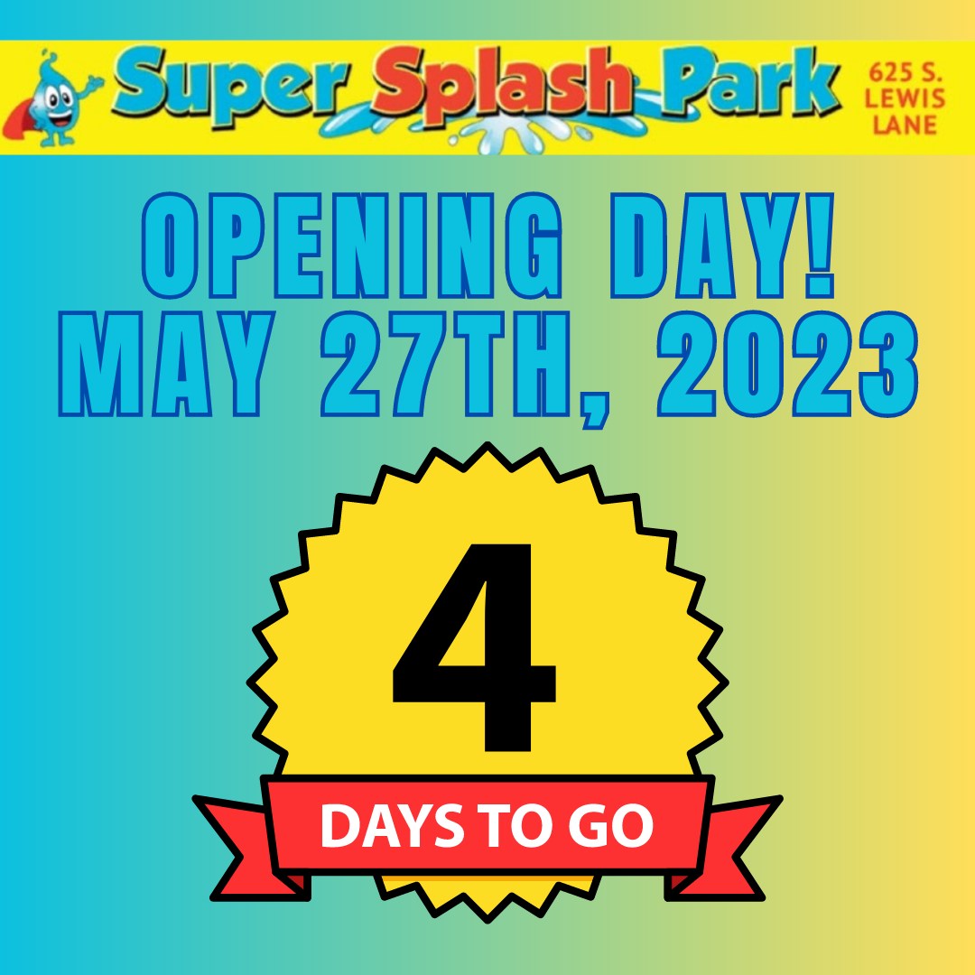 Carbondale - 🌊🎉 Countdown to the Super Splash Park Grand Opening! 🎉🌊 ...