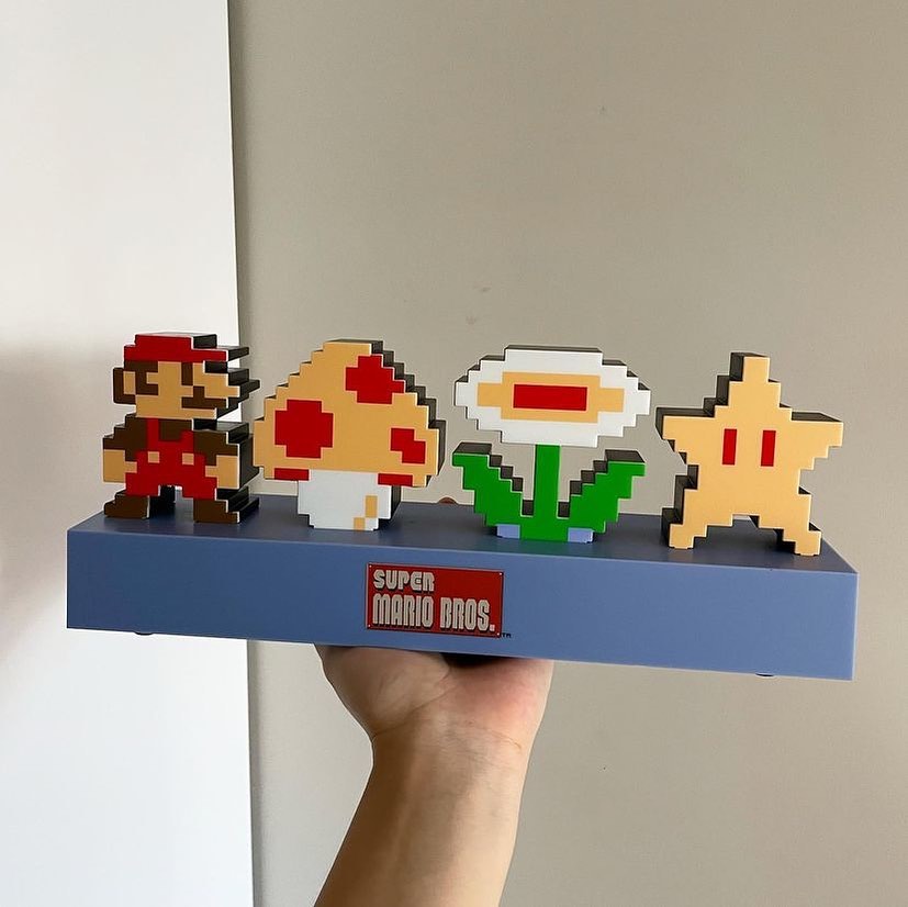 Super Mario Bros Pixel lamp... - ชีวิตติดเล่น by Squeezecase | Facebook