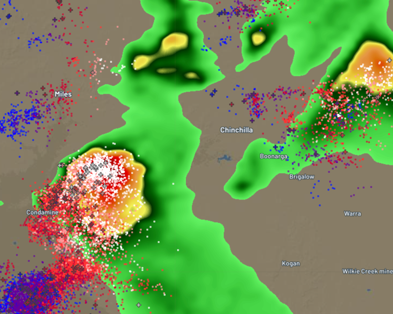 Higgins Storm Chasing - 3:15PM CHINCHILLA HEADS UP: A severe storm ...