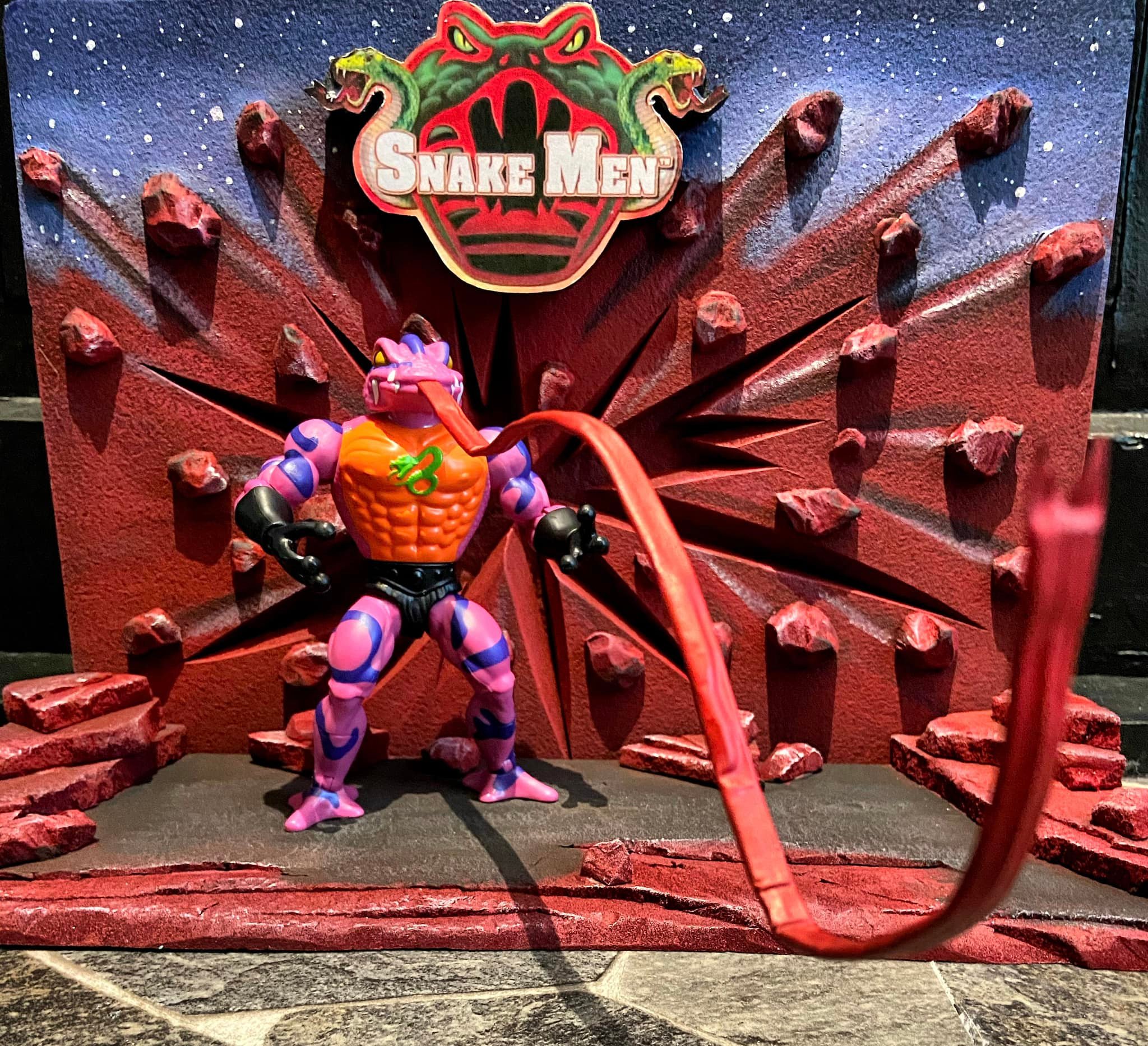 I LOVE my Origins Tung Lashor, but I decided to make him a bit 