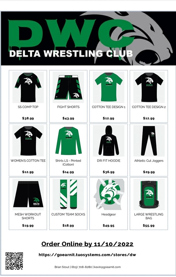 DWC gear is ready for order.... - DWC (Delta Wrestling Club)