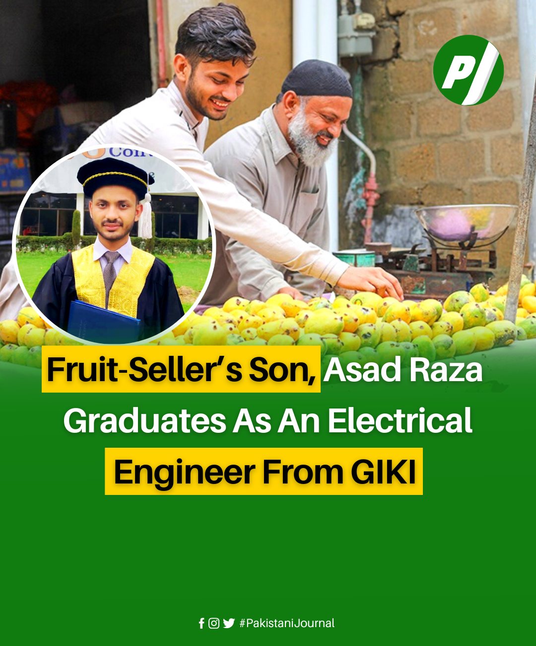 Muhammad Asad Raza just received the... - Pakistani Journal | Facebook