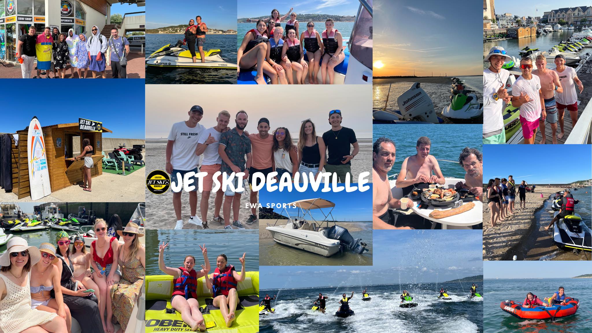 Jet Ski Deauville Randonnées Initiations Et Bouées Tractées