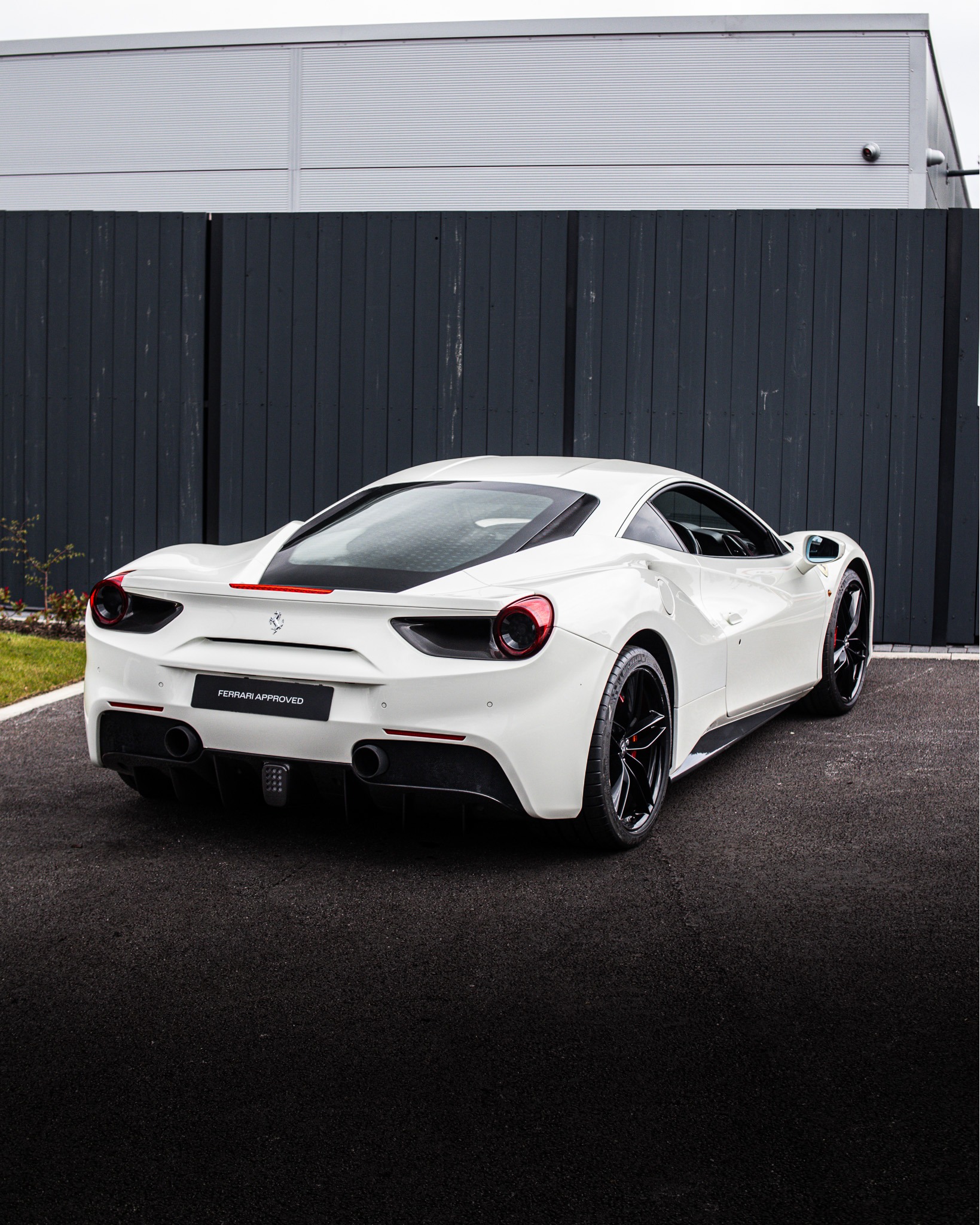 The rear quarter of the Ferrari 488... - JCT600 Leeds Ferrari