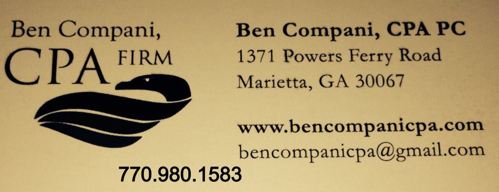 Ben Compani, CPA PC | Marietta GA