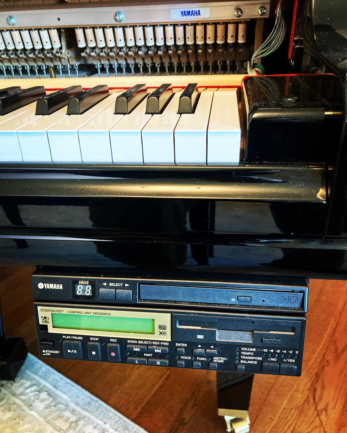 Yamaha GC1 diskclavier #diskclavier... - A 440 Piano Service