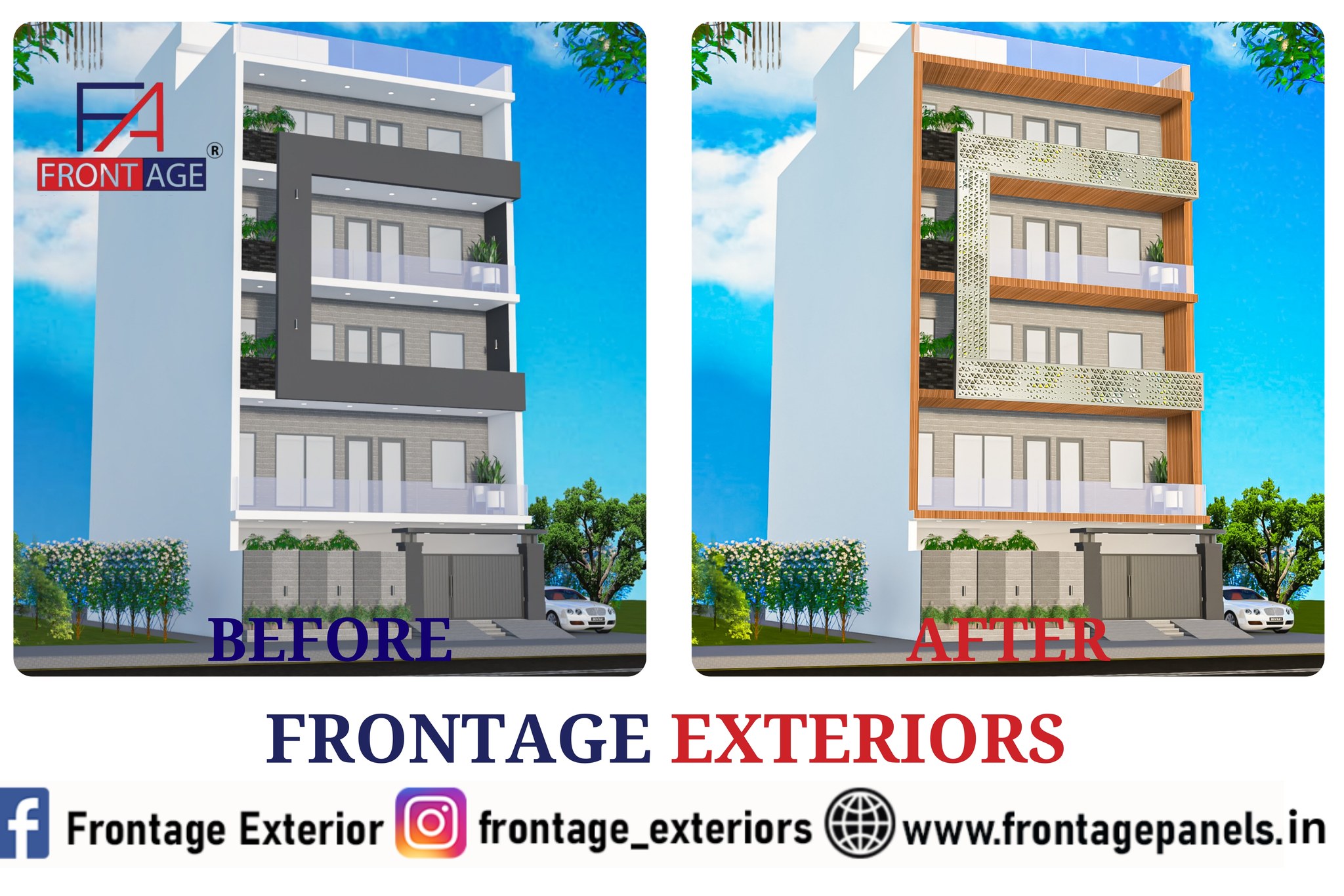 Frontage - 🏡 Redefine Your Exterior Aesthetics! 🌿 Upgrade your spaces ...