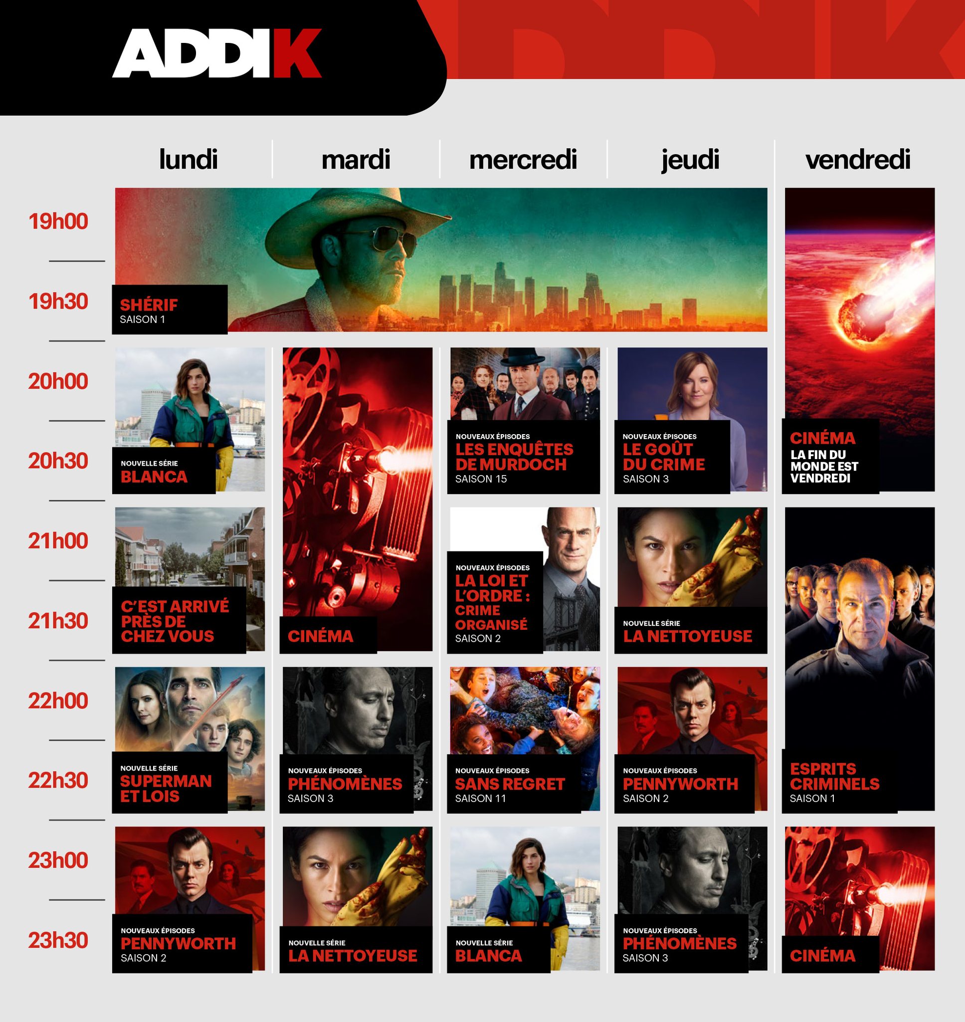 ADDIK - La semaine prochaine, c'est l'arrivée de la grande nouveauté La ...