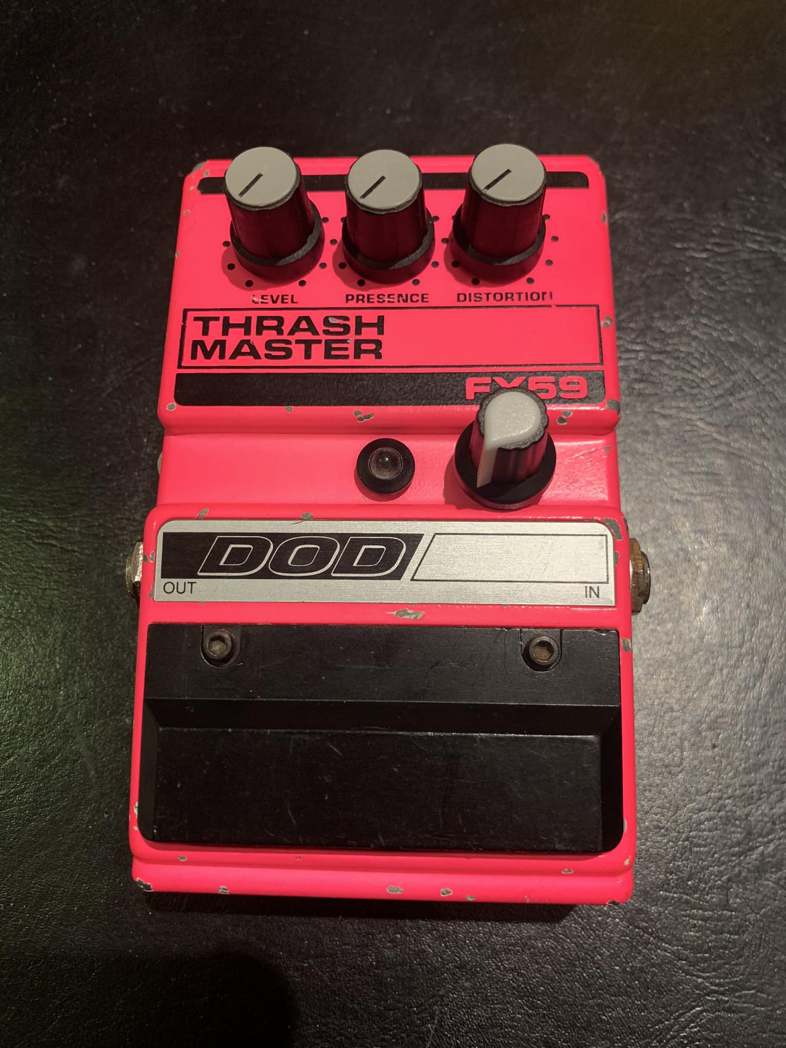 Who else has used a DOD Thrash Master FX59 pedal?