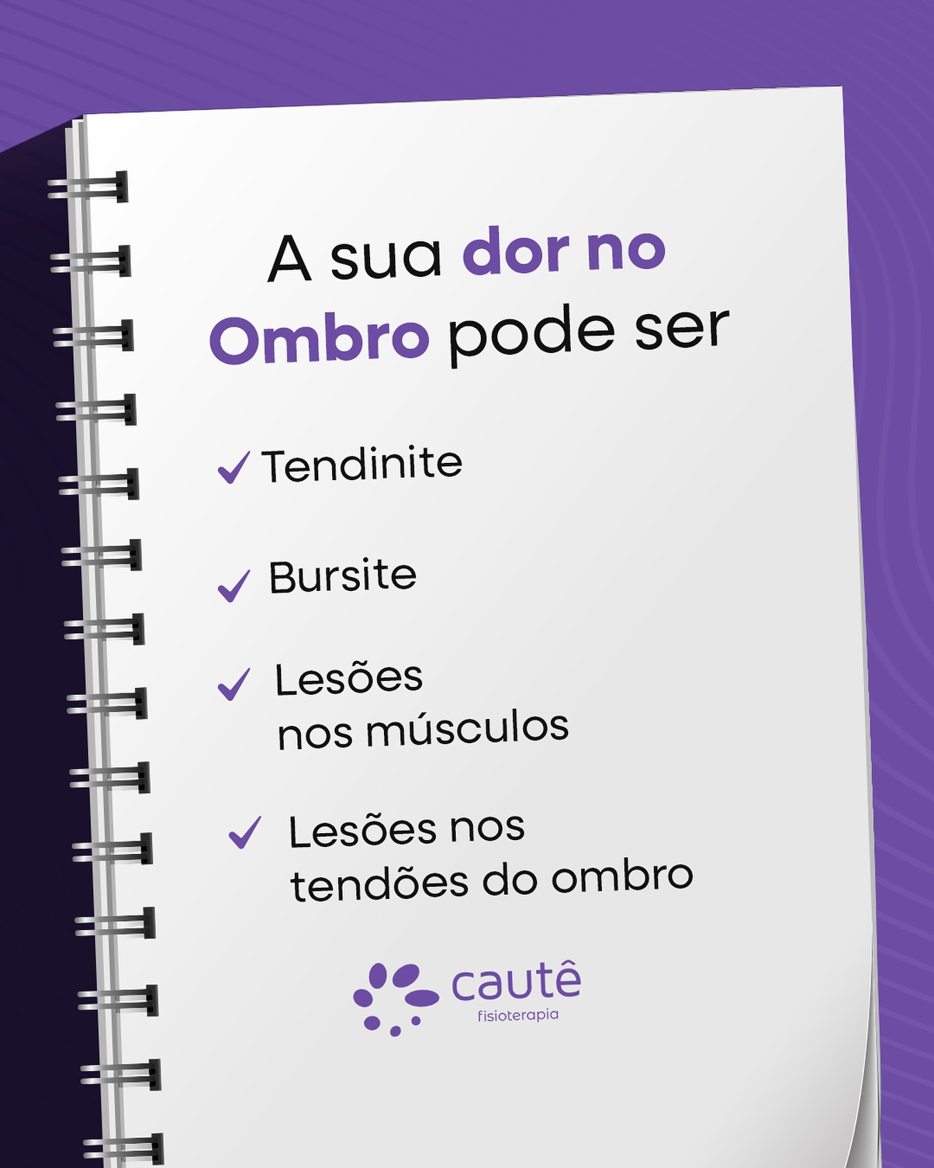 Cautê - Problemas musculares e articulares são mais comuns do que ...