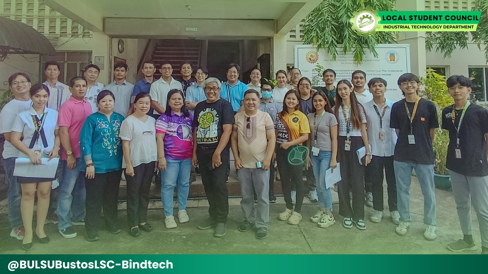 BIndTech led the last flag... - BULSU Bustos LSC - BIndTech | Facebook