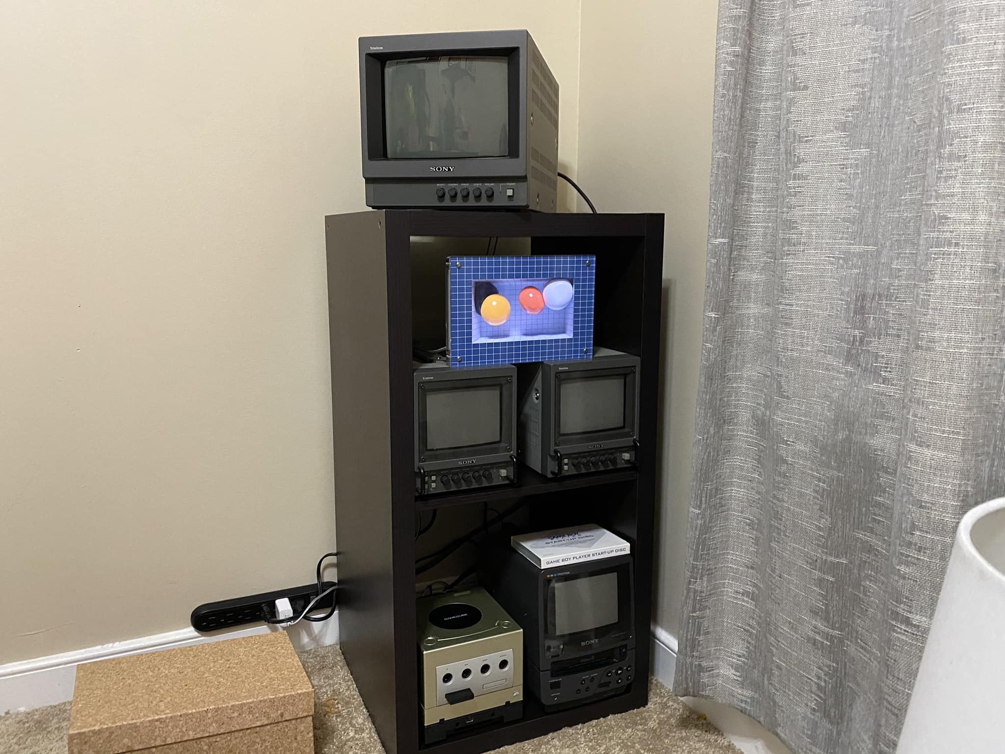 Sony Trinitron CRT and Video 8 player collection
