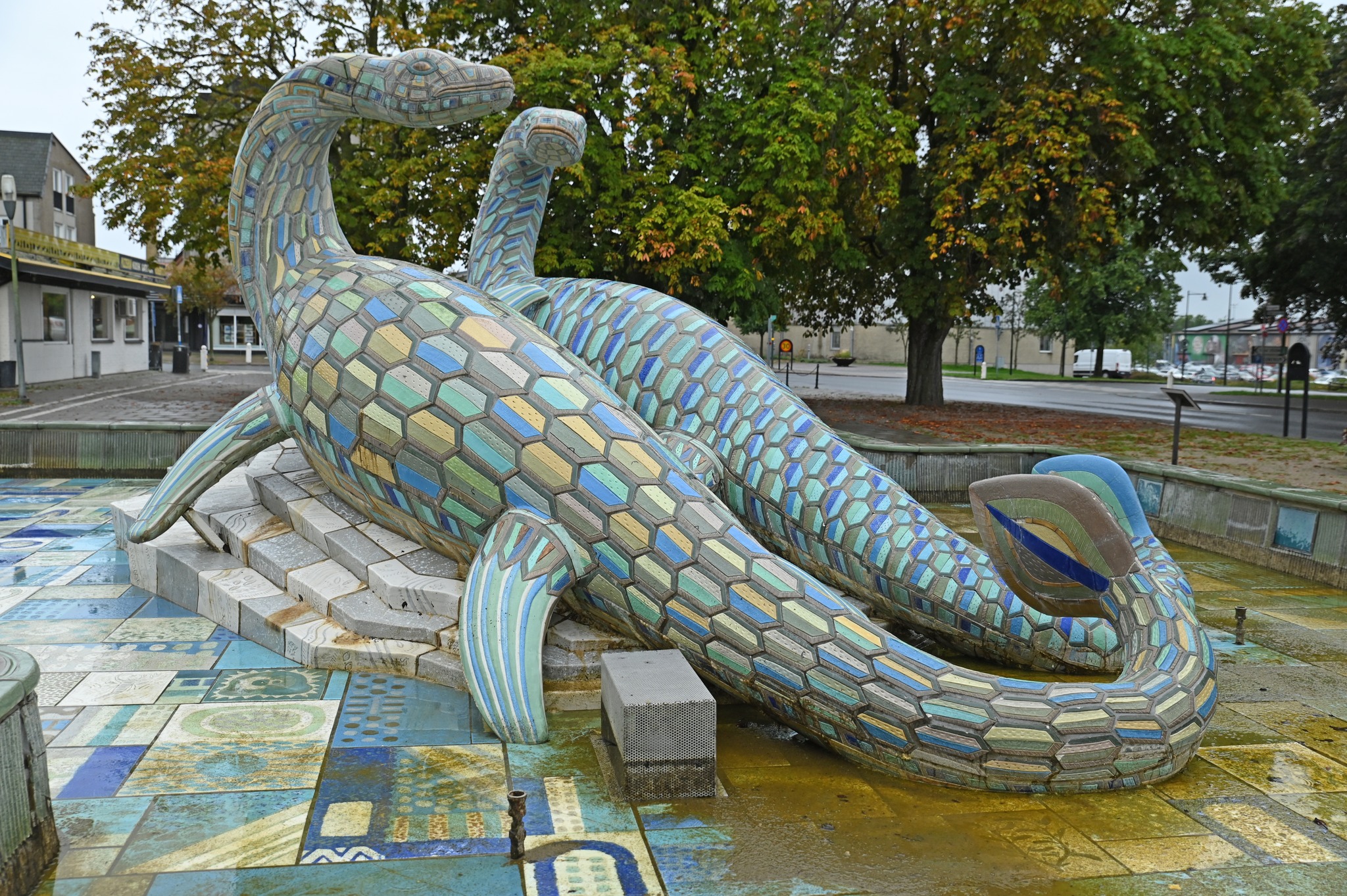 Bromölla kommun - Idag har våra svanhalsödlor på Ifötorget...