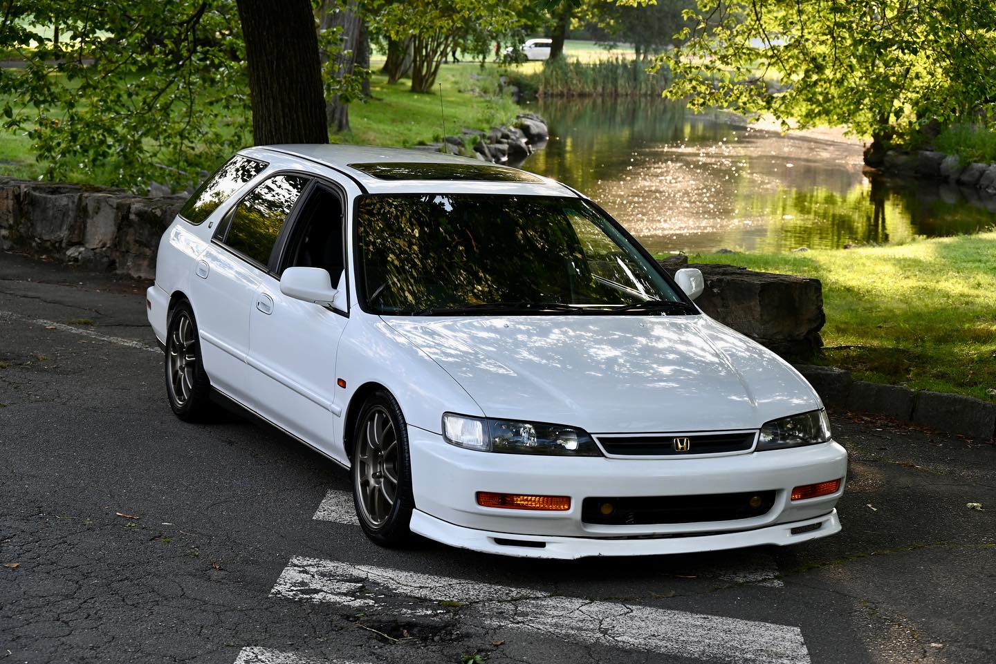 This 1999 Honda Accord SiR is a Japanese-market wagon that is 