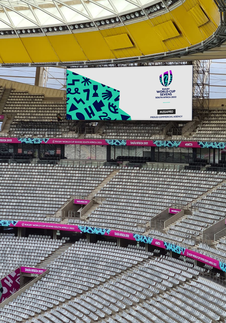 Megaview.SA - Testing of the screen at #DHL Cape Town Stadium is now ...