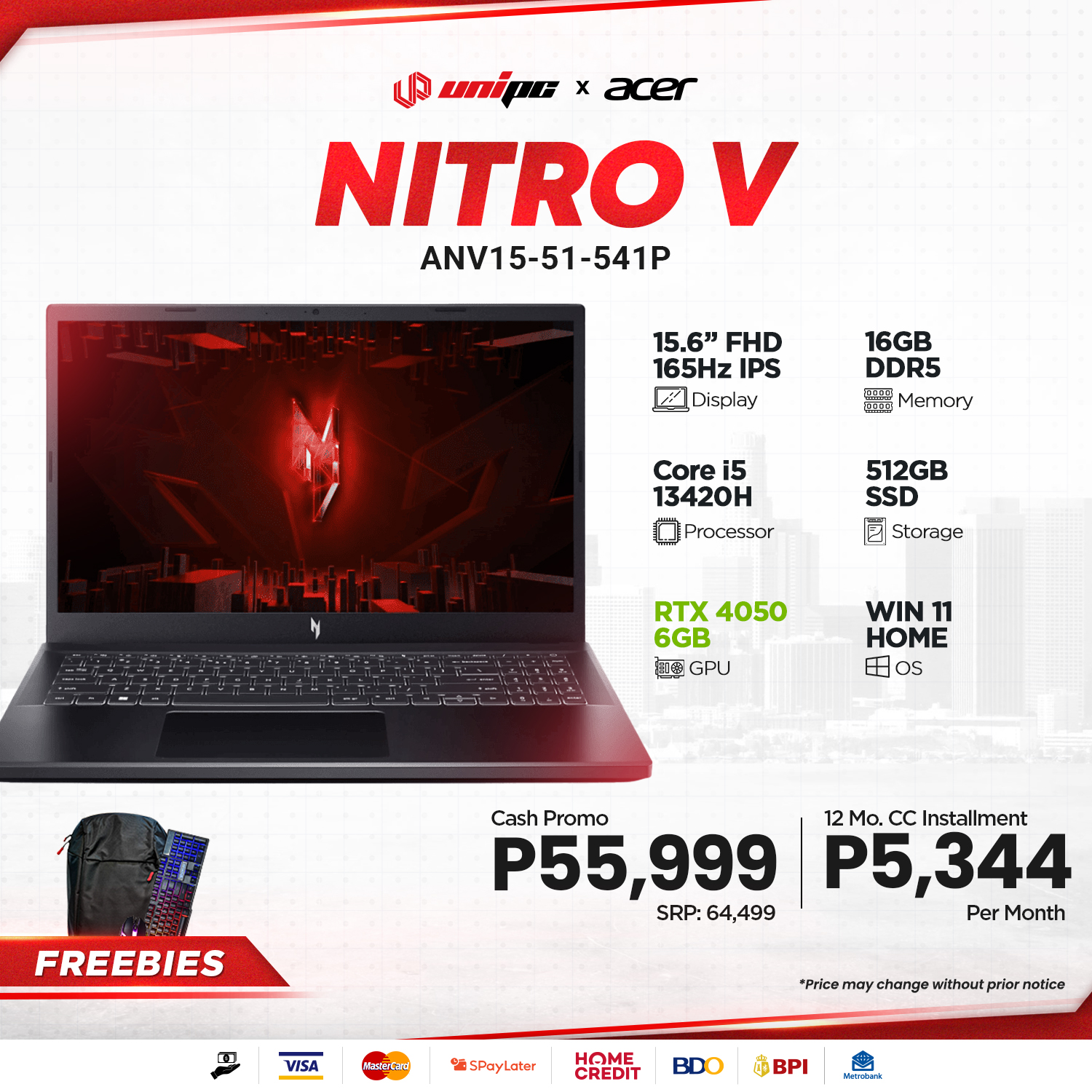 UniPC - The Nitro V 541P might be your next late-night coding buddy ...