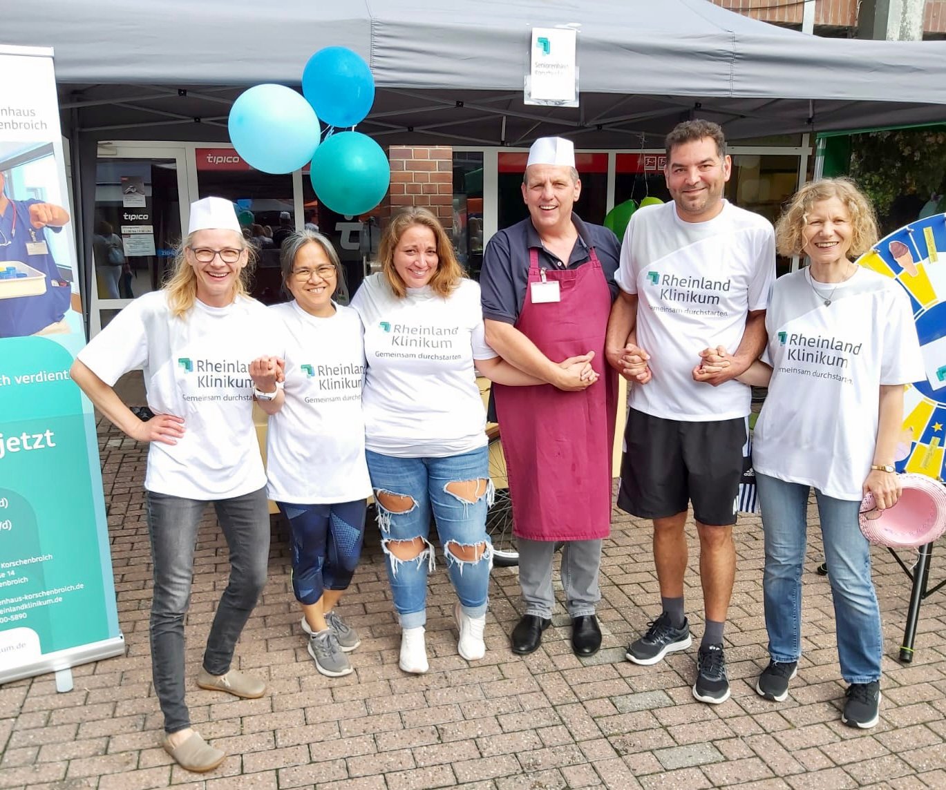 Seniorenhaus beim Citylauf am Start... - Rheinland Klinikum