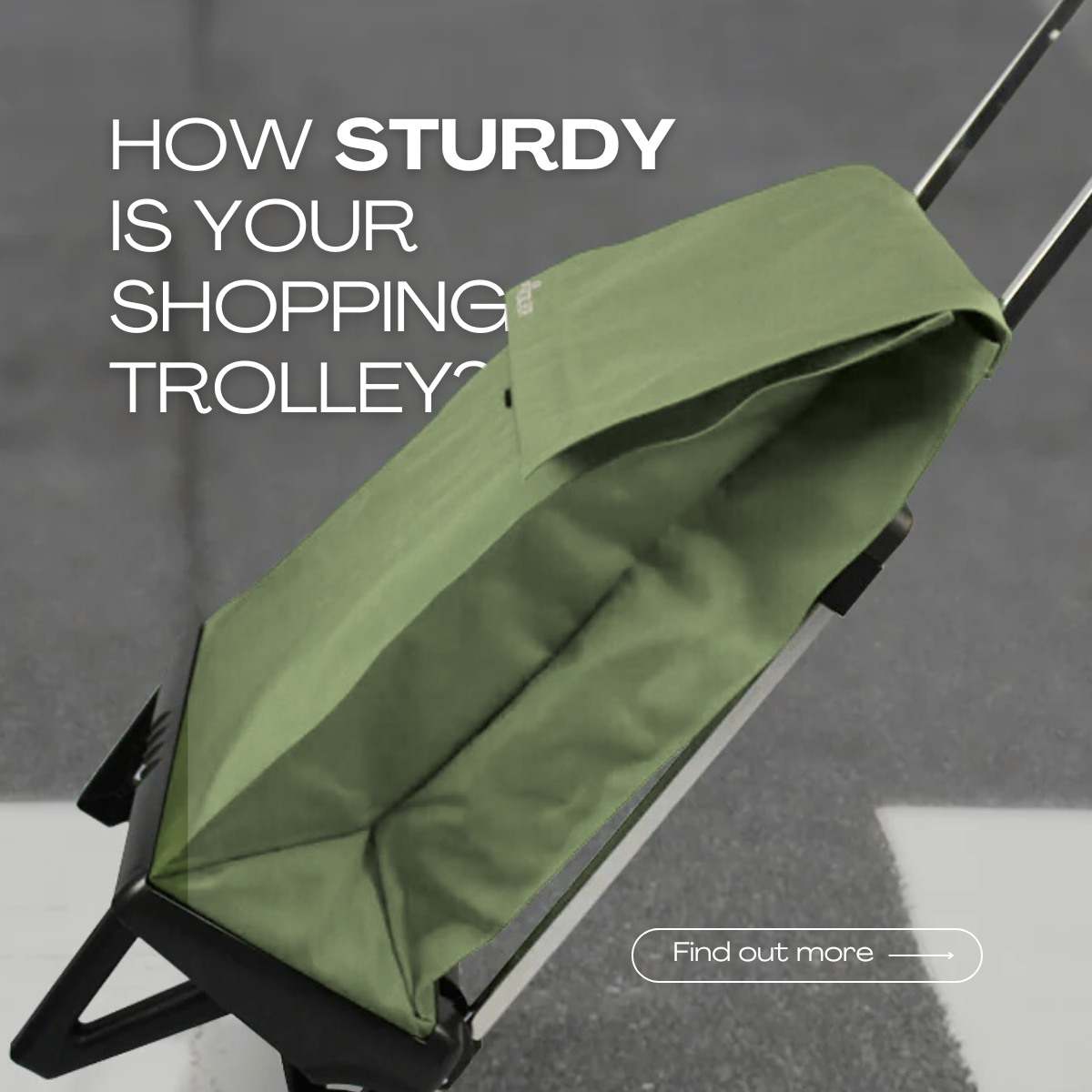 ? Make grocery runs a breeze with the Rolser Plegmatic Foldable 