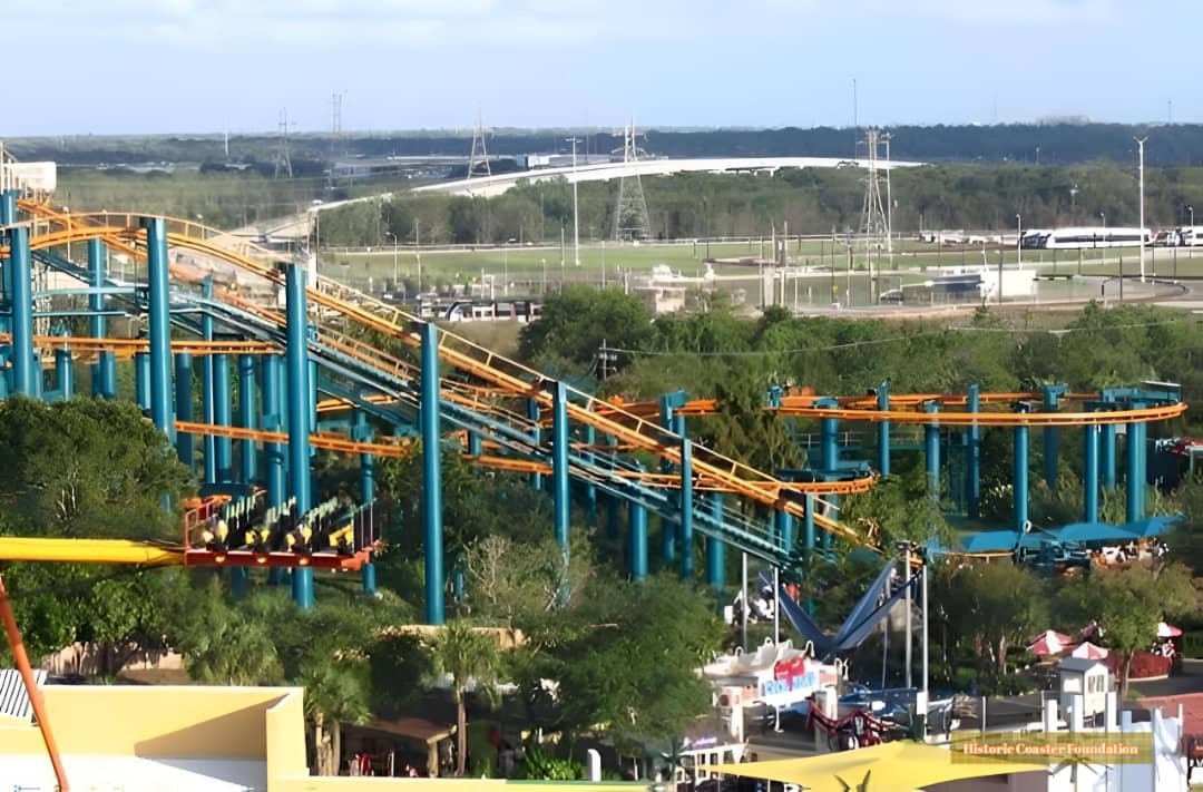 XLR-8 was a suspended steel roller coaster located at Six Flags