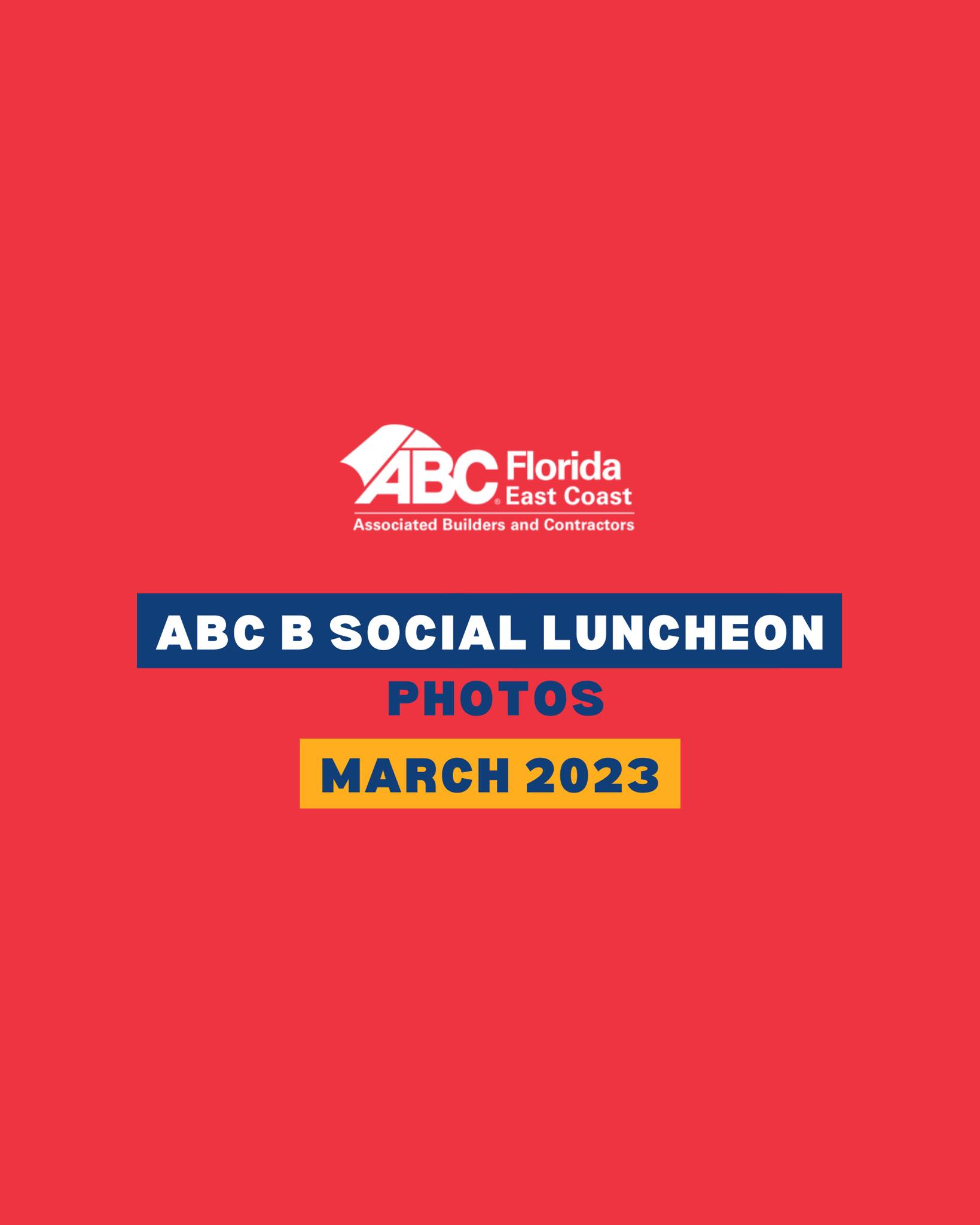We had a great time at our... - ABC - FL East Coast Chapter