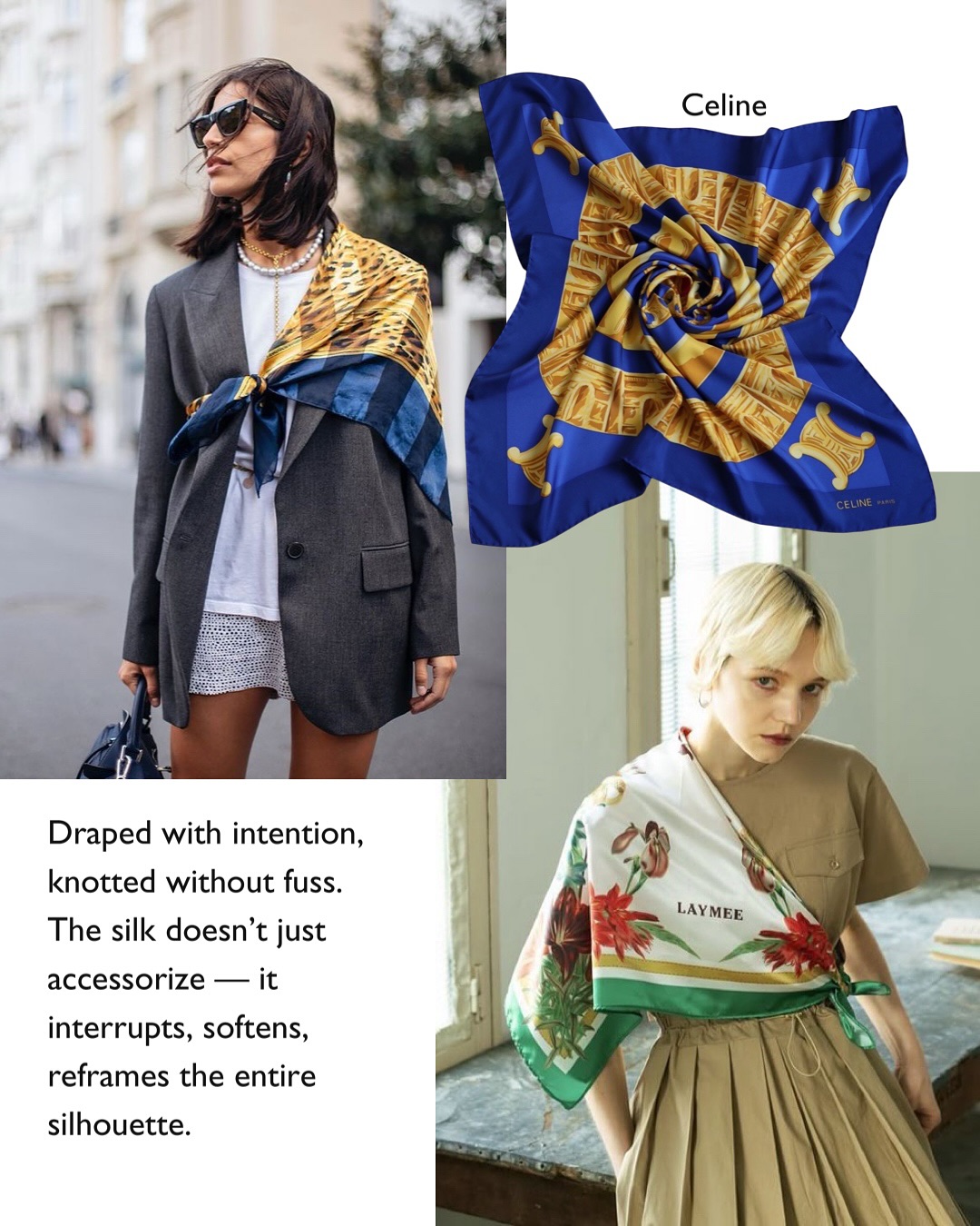 Buy these vintage scarves and get a little joy from the French