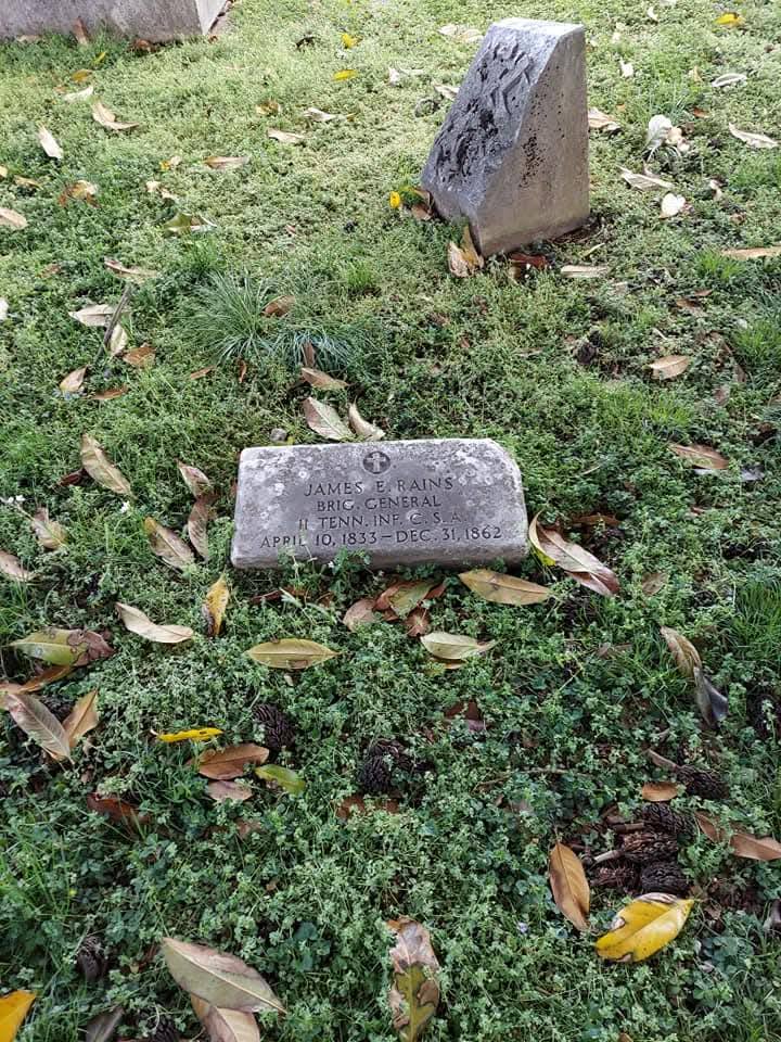 Grave of General James E Rains... - The Virginia Flaggers | Facebook