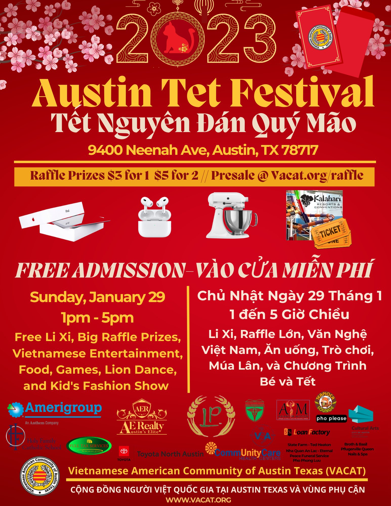 Vietnamese American Community of Austin, Texas - Join us on January ...