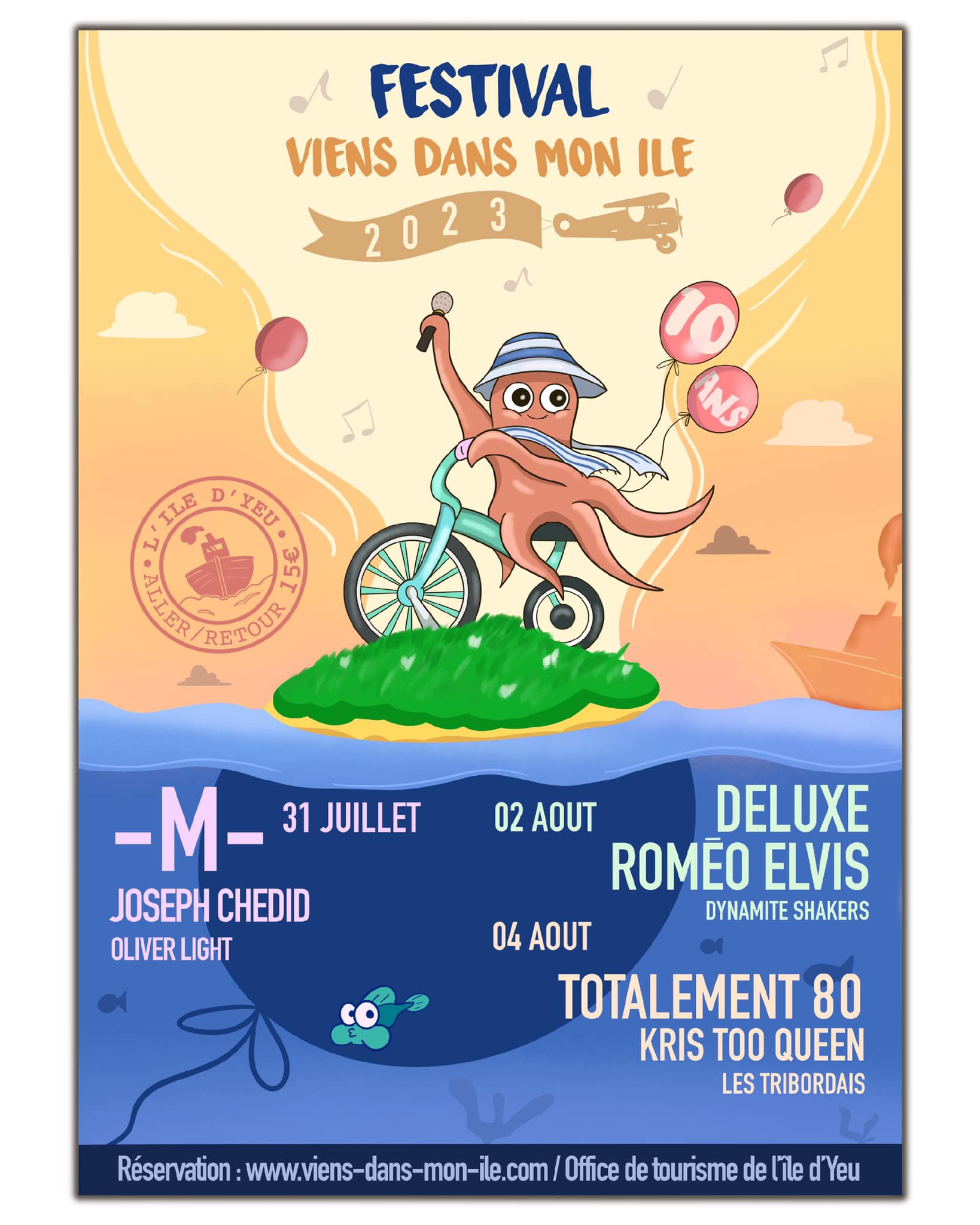 Viens Dans Mon île 2022 Billetterie