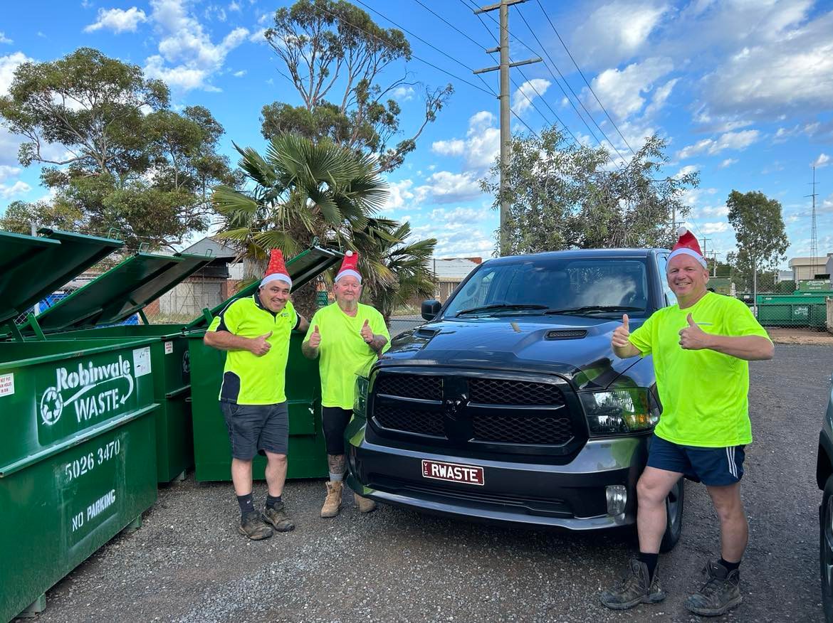 Robinvale Waste - Matt, Erin and staff at Robinvale Waste...