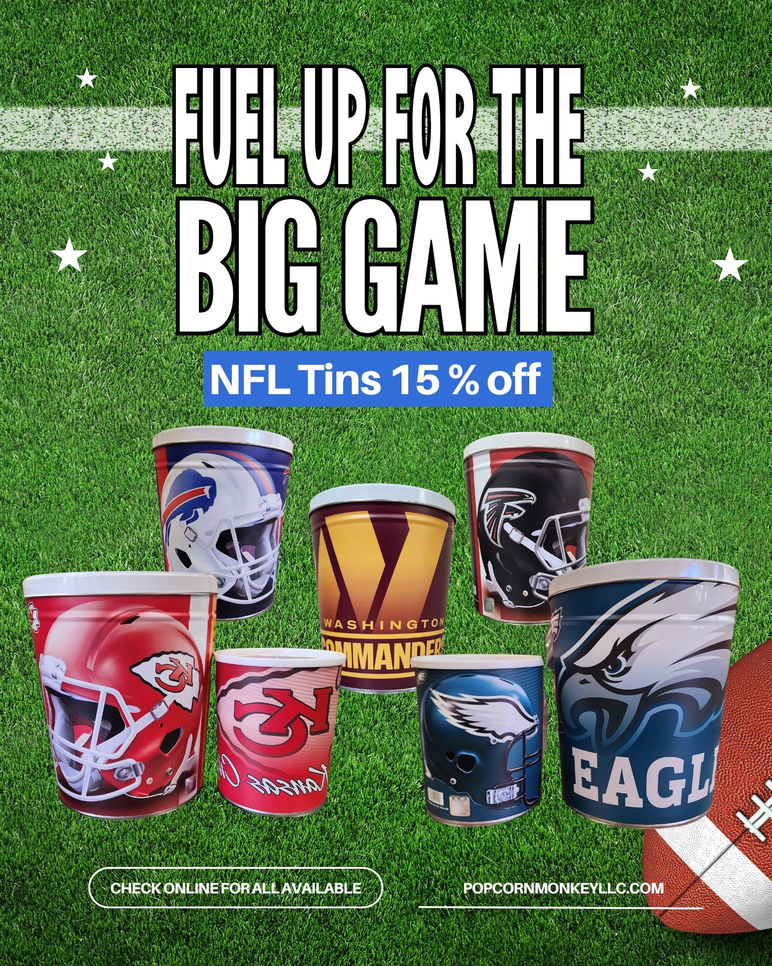 Popcorn - 🏈 Super Bowl Snack Alert! 🏈 No matter who you're rooting for ...