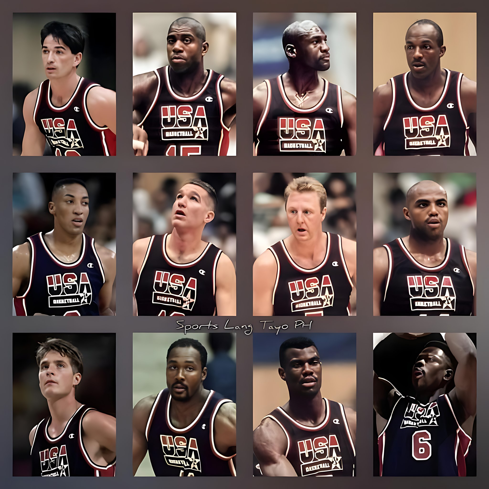 1992 team usa dream team roster