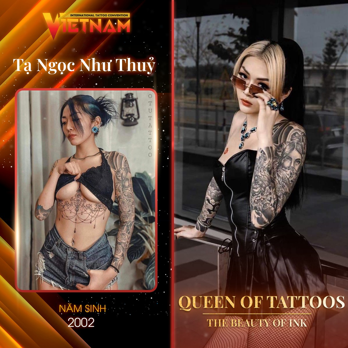 VietNam — THÍ SINH TẠ NGỌC NHƯ THUỶ — 👑 𝐐𝐔𝐄𝐄𝐍 𝐎𝐅 𝐓𝐀𝐓𝐓𝐎𝐎𝐒 𝐓𝐇𝐄