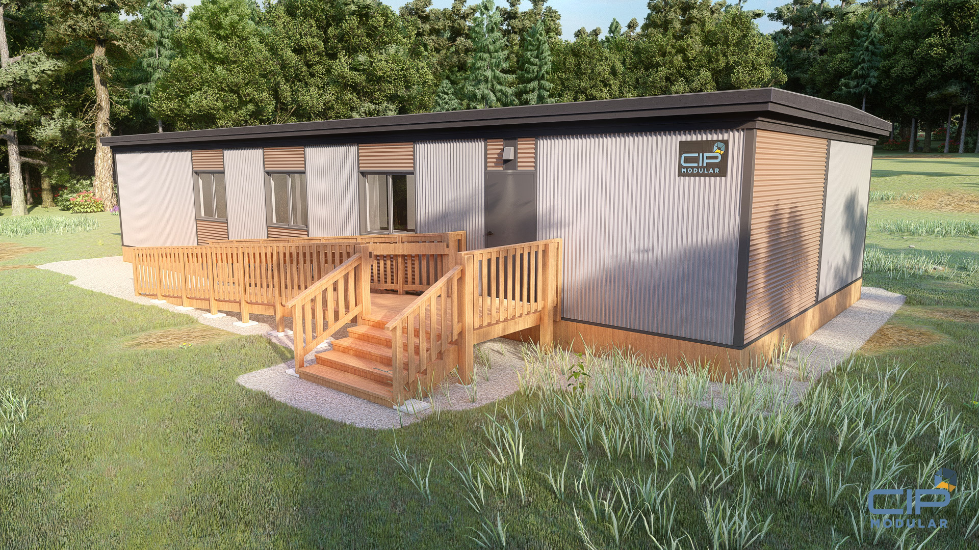 CIP Modular - Our latest render is a 24 x 60 daycare with... | Facebook